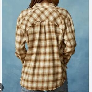 Urban Outfitters BDG Brixton Plaid Flannel Oversized Button Down Shirt